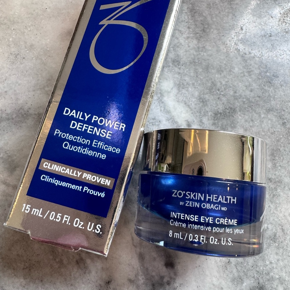 ZO Skin Health Daily Power Defense and Intense Eye Cream Bundle
